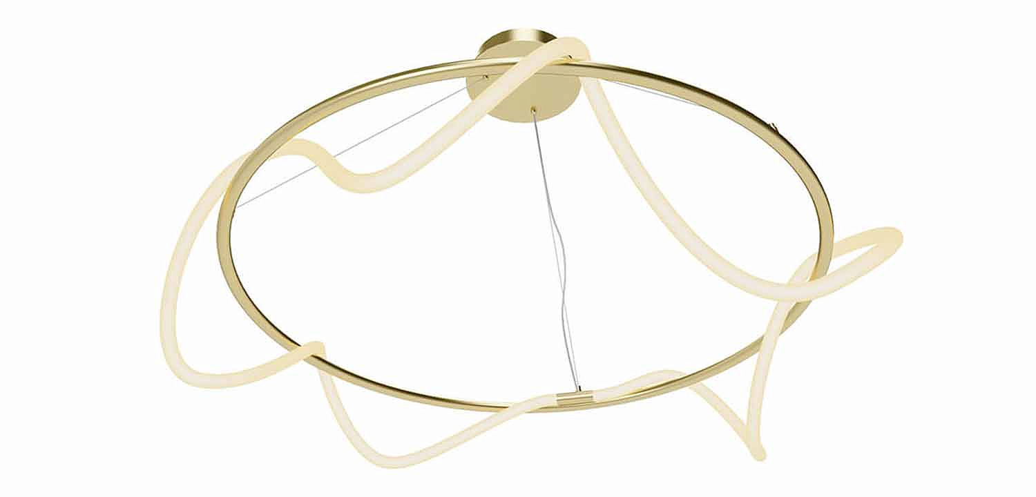 Люстра Luke Lampco Tracer Chandelier Gold 100 Люстра Luke Lampco Tracer Chandelier Gold 100 - Loft-Concept в Барнауле
