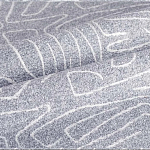 Мебельная ткань Букле серый цвет 140 см T3-9 варинант исполнения - 1 | Loft Concept в Барнауле