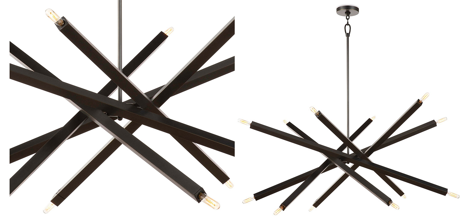 Люстра Blathmac Black Chandelier Люстра Blathmac Black Chandelier - Loft-Concept в Барнауле