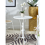 Столик белый кованный в прованском стиле Vaucluse варинант исполнения - 4 | Loft Concept в Барнауле