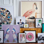 Панно Розовый цветок вышитое бисером PETALS BEADED ART варинант исполнения - 1 | Loft Concept в Барнауле