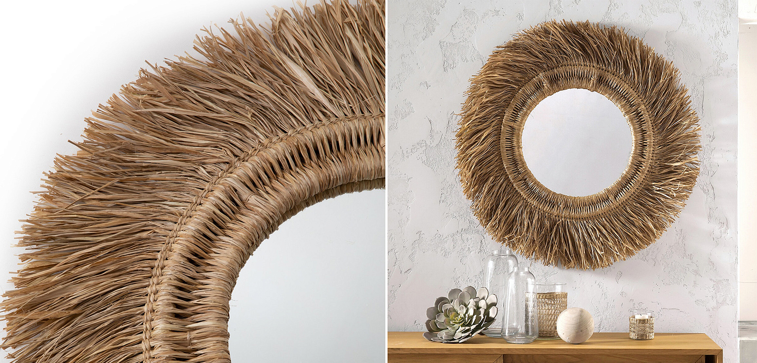 Зеркало Wicker Mirror Зеркало Wicker Mirror - Loft-Concept в Барнауле