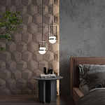 Гипсовая 3D панель с принтографией PM-30 варинант исполнения - 6 | Loft Concept в Барнауле