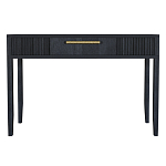 Элегантная Консоль Primo с выдвижным ящиком Черный дуб варинант исполнения - 7 | Loft Concept в Барнауле