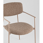 Стул Doe с подклокотниками коричневый варинант исполнения - 2 | Loft Concept в Барнауле