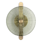 Бра с круглым стеклянным плафоном Gingham варинант исполнения - 7 | Loft Concept в Барнауле