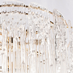 Бра с эффектом стекающего стекла и прозрачными трубками Textured Glass варинант исполнения - 6 | Loft Concept в Барнауле