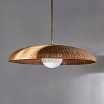 Люстра круглая из ротанга Long Lasting Chandelier варинант исполнения - 2 | Loft Concept в Барнауле