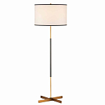Торшер с тканевым абажуром в форме цилиндра Pinwheel Shape Base варинант исполнения - 1 | Loft Concept в Барнауле