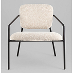 Кресло лаунж Rooney букле белый варинант исполнения - 2 | Loft Concept в Барнауле