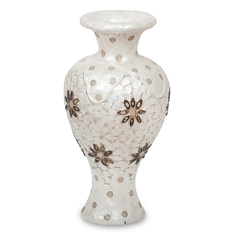 Настольная лампа из перламутра в виде вазы Indonesian Vase Перламутровый Настольная лампа из перламутра в виде вазы Indonesian Vase Перламутровый в Барнауле | Loft Concept