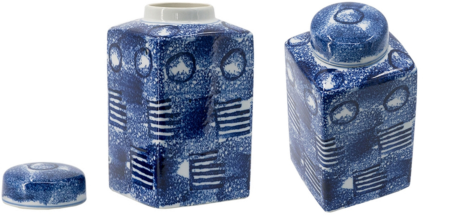 Ваза с крышкой Abstraction Vase square Ваза с крышкой Abstraction Vase square - Loft-Concept в Барнауле