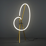 Настольный светильник Crochet Brass 3000К 15Вт варинант исполнения - 2 | Loft Concept в Барнауле