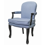 Кресло Aubrey Classical Armchair blue flax варинант исполнения - 3 | Loft Concept в Барнауле