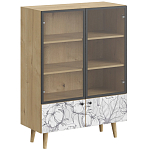 Витрина с изображением на дверцах Elise Cupboard варинант исполнения - 1 | Loft Concept в Барнауле