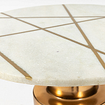 Кофейный столик с мраморной столешницей Sleeve варинант исполнения - 2 | Loft Concept в Барнауле