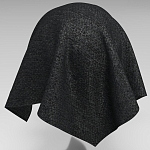 Мебельная ткань Шенилл черный цвет 138 см T4-35 варинант исполнения - 8 | Loft Concept в Барнауле