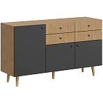 Буфет с принтом на дверцах Elise Cupboard варинант исполнения - 6 | Loft Concept в Барнауле