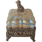 Фарфоровая шкатулка Puppy варинант исполнения - 2 | Loft Concept в Барнауле