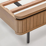 Кровать двуспальная из массива манго Toinette варинант исполнения - 7 | Loft Concept в Барнауле