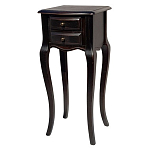 Консоль маленькая из массива березы с 2-мя ящиками в стиле прованс Vintage варинант исполнения - 1 | Loft Concept в Барнауле