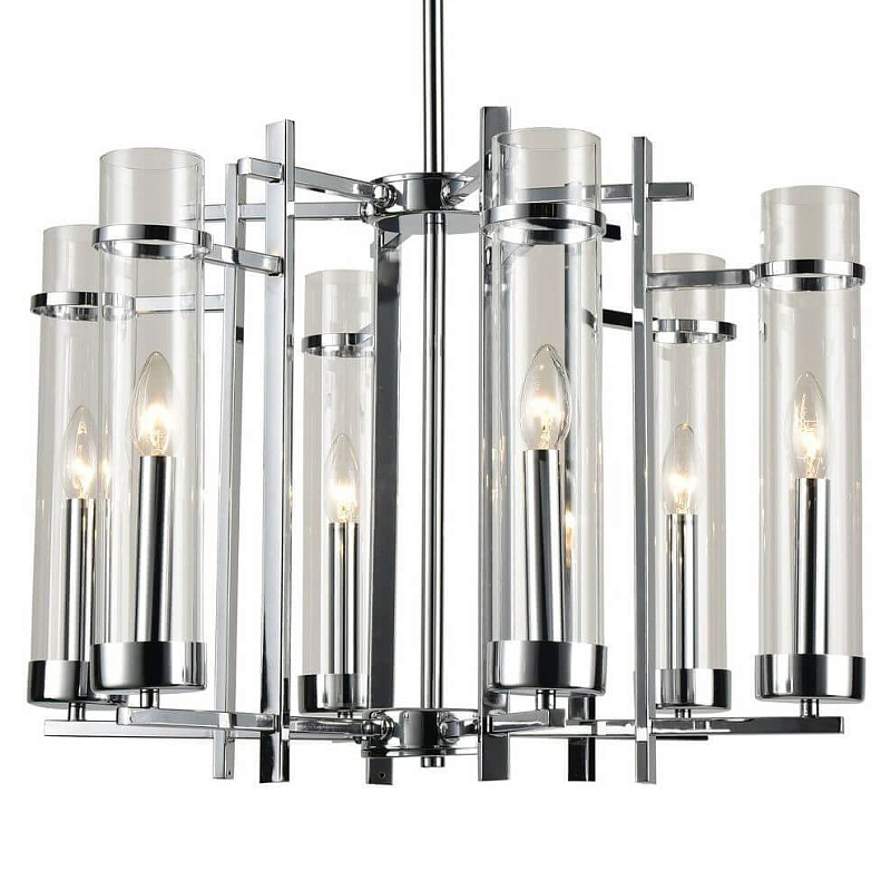 Люстра Giuliano Light Chromium Хром Прозрачный Люстра Giuliano Light Chromium Хром Прозрачный в Барнауле | Loft Concept