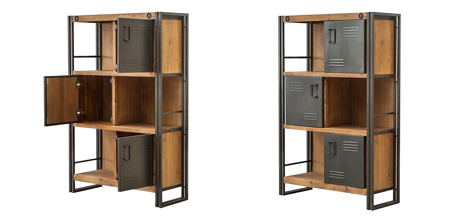 Стеллаж Industrial Brooklyn II Стеллаж Industrial Brooklyn II - Loft-Concept в Барнауле