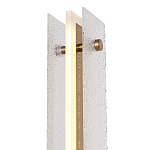 Торшер с прямоугольным плафоном с эффектом морозного стекла Freezing варинант исполнения - 4 | Loft Concept в Барнауле