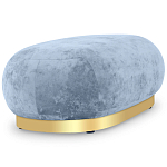 Длинный овальный пуф Ambrose Soft Oval Pouf варинант исполнения - 3 | Loft Concept в Барнауле