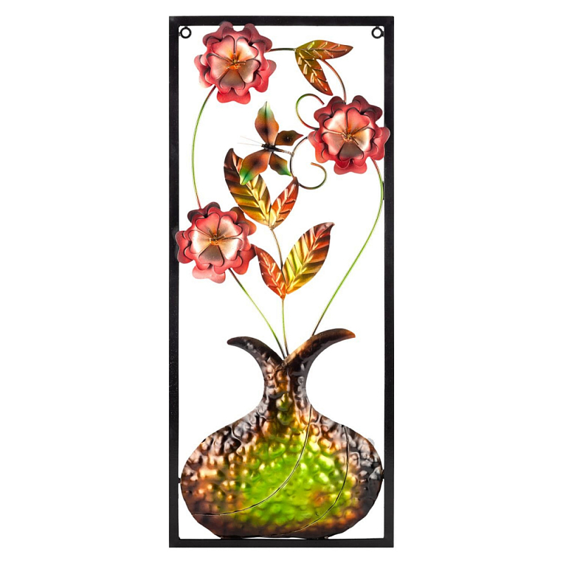 Аксессуар настенный из металла Blank Space Bouquet of flowers Мульти в Барнауле | Loft Concept 