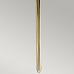 Бра вертикальное с белым полукруглым плафоном и длинным стержнем L Kichler варинант исполнения - 9 | Loft Concept в Барнауле