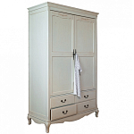 Шкаф платяной двухстворчатый с 4-мя ящиками Interiors Romance варинант исполнения - 1 | Loft Concept в Барнауле