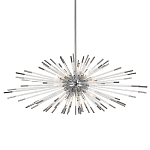 Дизайнерский светильник с лучами Morning Sun Chandelier Silver варинант исполнения - 6 | Loft Concept в Барнауле