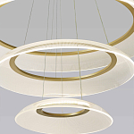 Люстра подвесная с 3-мя кольцевыми светодиодными лампами Catcher варинант исполнения - 3 | Loft Concept в Барнауле