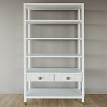 Стеллаж с двумя ящиками Elsa Dreams White варинант исполнения - 4 | Loft Concept в Барнауле