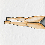 Плитка с узором Рыба Русалка варинант исполнения - 4 | Loft Concept в Барнауле