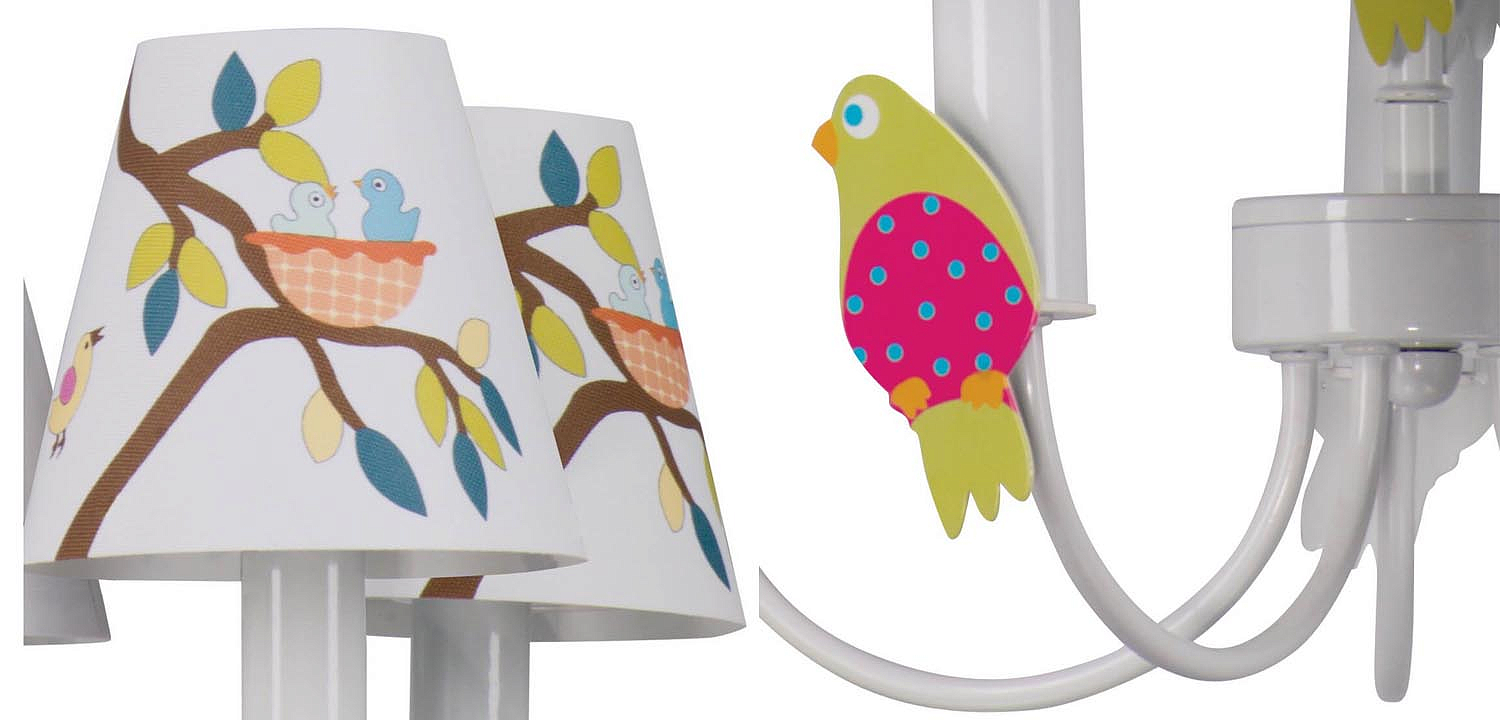 Люстра Сolored Nestlings Chandelier Люстра Сolored Nestlings Chandelier - Loft-Concept в Барнауле