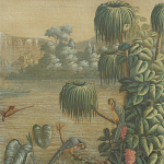 Обои ручная роспись Le Brésil Brume варинант исполнения - 1 | Loft Concept в Барнауле