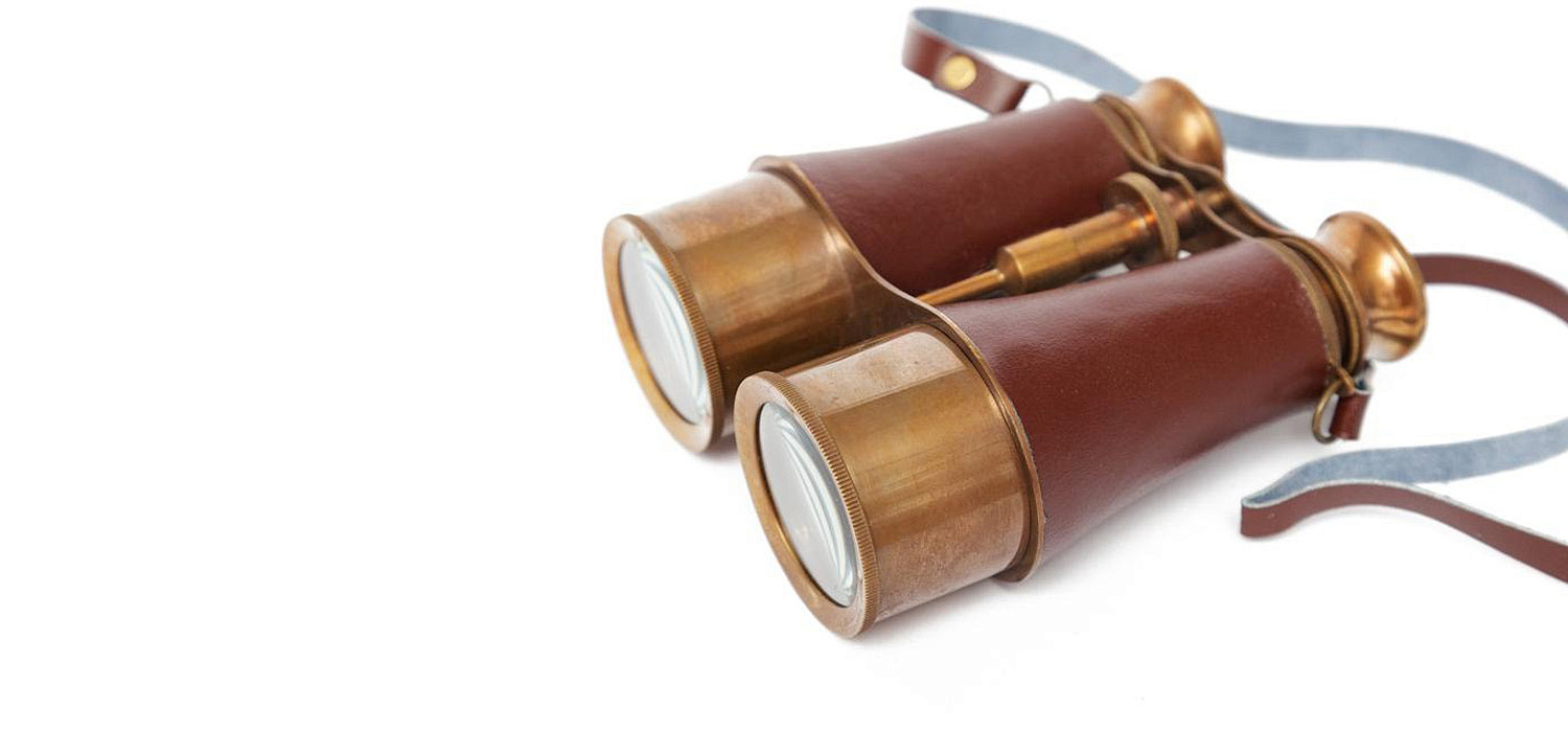 Винтажный бинокль в подарочной коробке Victorian Era Brass Binoculars - Loft-Concept в Барнауле