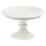 Фруктовница средняя из натурального камня Мрамор Белый Natural Stone Fruit Bowls варинант исполнения - 1 | Loft Concept в Барнауле