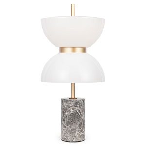 Настольный светильник Gray marble