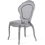 Прозрачный стул серый LOUIS GHOST CHAIR Grey варинант исполнения - 7 | Loft Concept в Барнауле