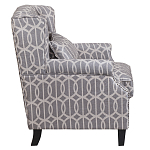 Кресло Henry Armchair grey velour варинант исполнения - 2 | Loft Concept в Барнауле