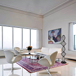 Торшер светодиодный с плетеным металлическим каркасом Metal Interweaving варинант исполнения - 1 | Loft Concept в Барнауле