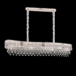 Люстра волнистой формы с каскадом из прозрачного хрусталя Constant Sparks варинант исполнения - 1 | Loft Concept в Барнауле