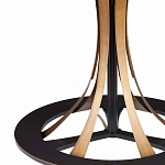 Торшер с основанием в виде стебля с листьями и тканевым абажуром Flowing Leaves варинант исполнения - 3 | Loft Concept в Барнауле