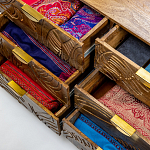 Комод с выдвижными ящиками и фактурным фасадом Termite варинант исполнения - 2 | Loft Concept в Барнауле