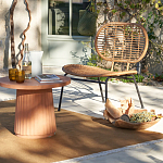 Садовое кресло из искусственного ротанга Mills Rattan Wicker Chair варинант исполнения - 8 | Loft Concept в Барнауле