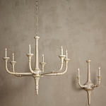 Люстра из дерева в форме подсвечника Coastal Aesthetics варинант исполнения - 6 | Loft Concept в Барнауле