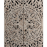 Шкаф с орнаментом ручная резьба из дерева Indian Antique Furniture  варинант исполнения - 1 | Loft Concept в Барнауле